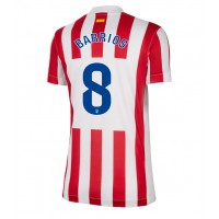 Maglia Calcio Atletico Madrid Pablo Barrios #8 Prima Divisa Donna 2025-26 Manica Corta